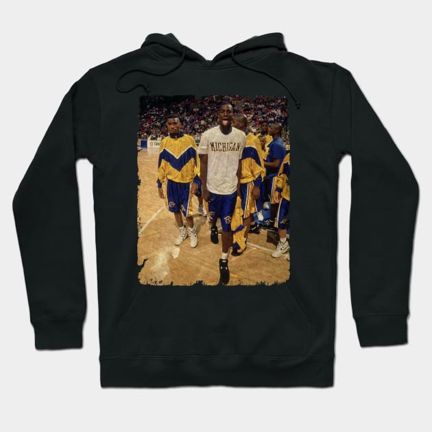 Kevin Garnett on Michigan Wolverines Hoodie by Wendyshopart